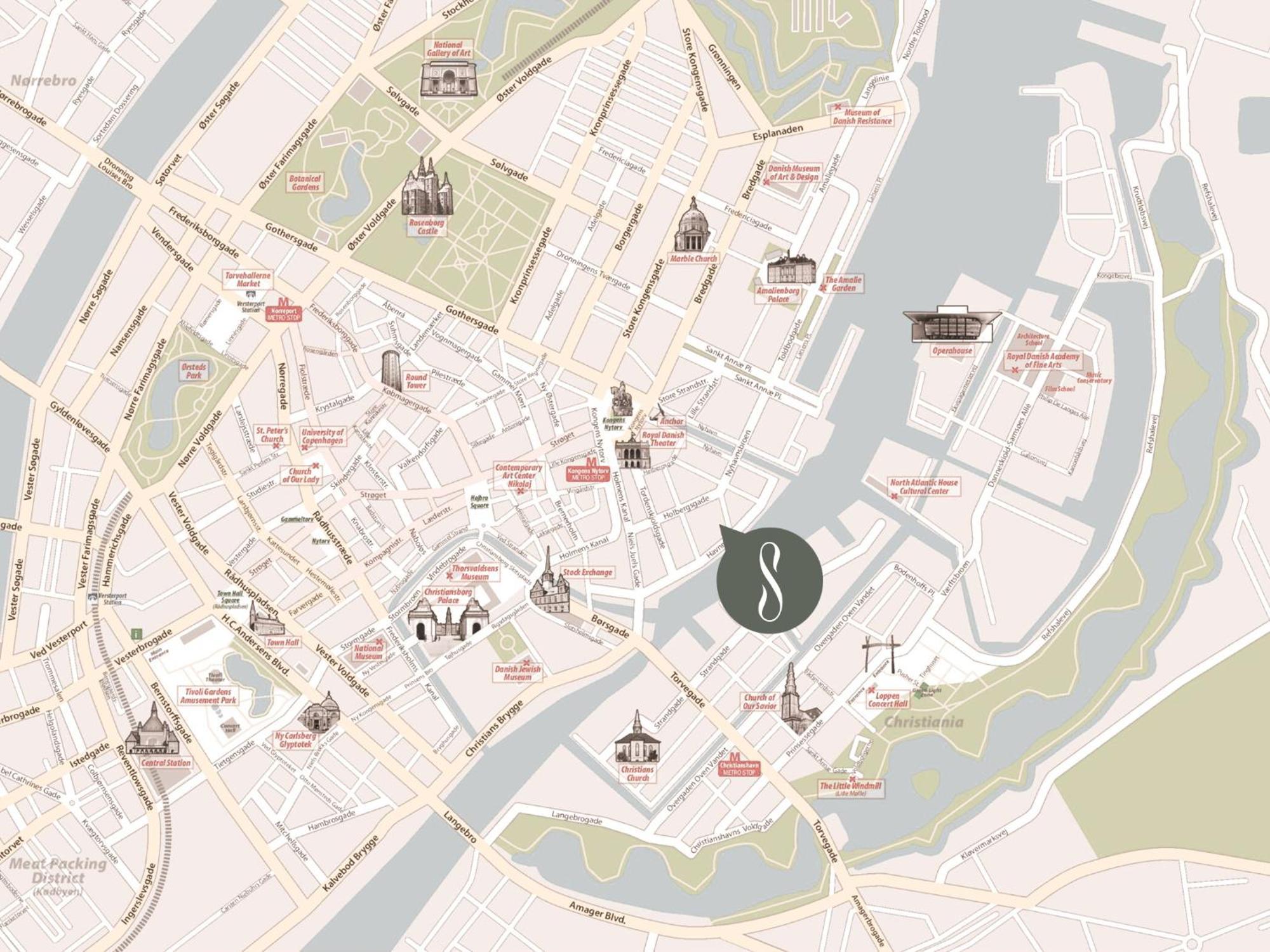 Sanders Noble - Fantastic 4-Bdr Apt In The Capital København Eksteriør bilde
